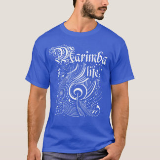 T-shirt Musique vallonnée Marimba Life