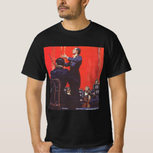 T-shirt Musique vintage, Conduite d'un orchestre