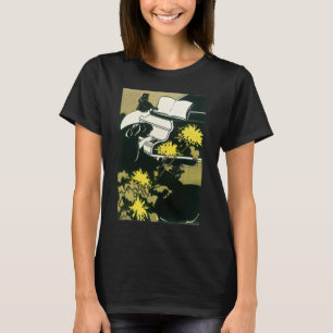 T-shirt Musique vintage, Miss Traumerei jouant du piano, R