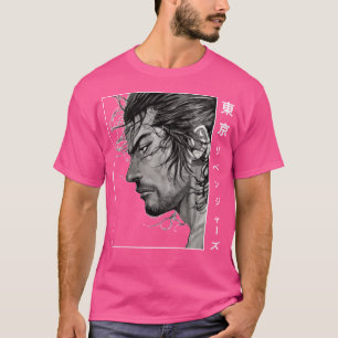 T-shirt Musique Vintage Vagabond Manga