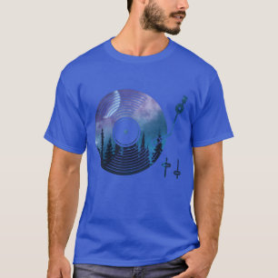T-shirt Musique Vinyl Record cadeau nature