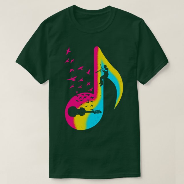 T-shirt Musique Viola Damore Player (Design devant)