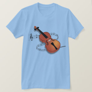 T-shirt Musique violon