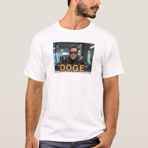 T-shirt Musk MAGA DOGE