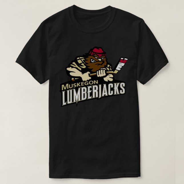 T-shirt Muskegon Lumberjacks (Design devant)