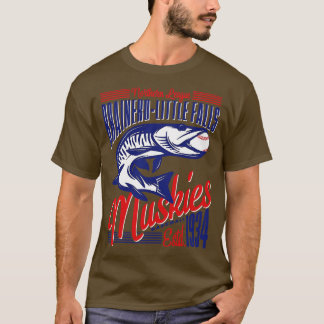 T-shirt Muskies de Little Falls