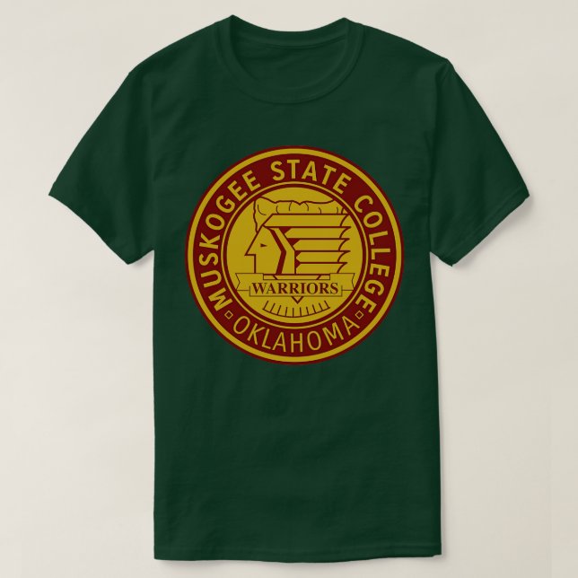 T-shirt Muskogee State College (Design devant)