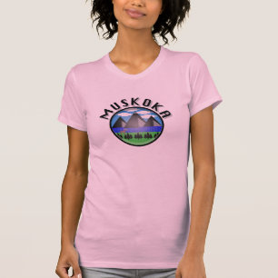 T-shirt Muskoka Design (Version 2) - Bella+Canvas femmes