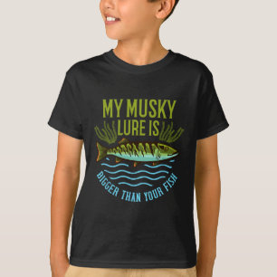 T-shirt Musky Fishing Cadeau Muskie Lure Muskellunge