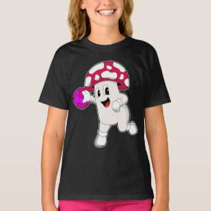 T-shirt Musroom Handball player Handball