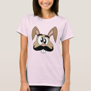T-shirt Mustache Bunny