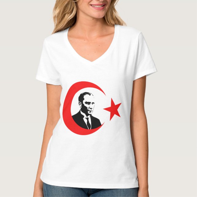 T-shirt Mustafa Kemal Ataturk (Devant)