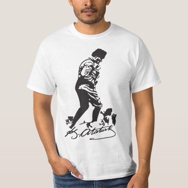 T-shirt Mustafa Kemal Ataturk (Devant)