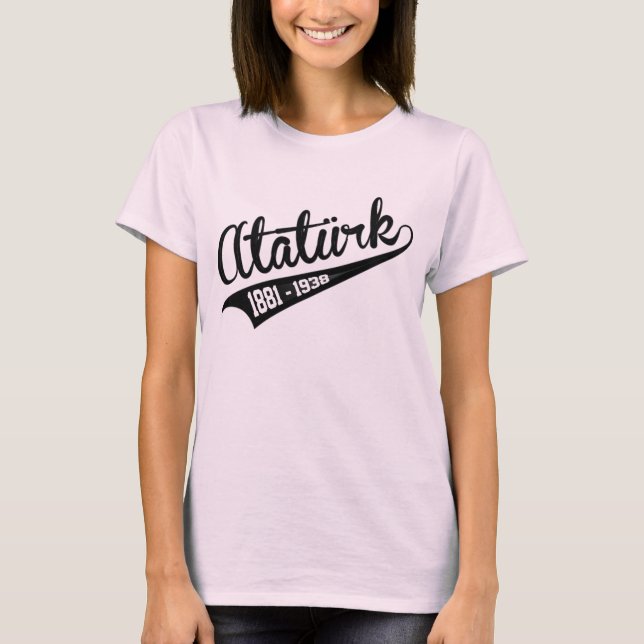 T-shirt Mustafa Kemal Ataturk (Devant)