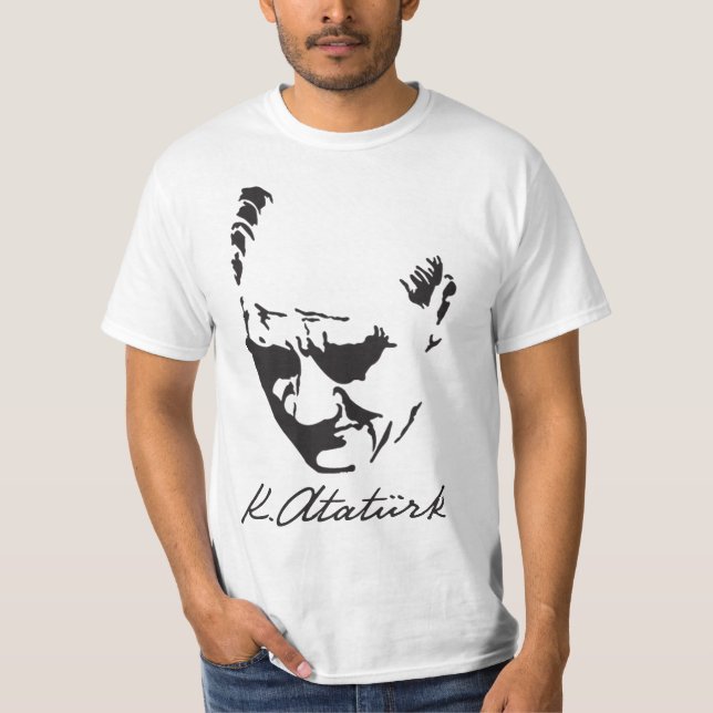 T-shirt Mustafa Kemal Ataturk (Devant)