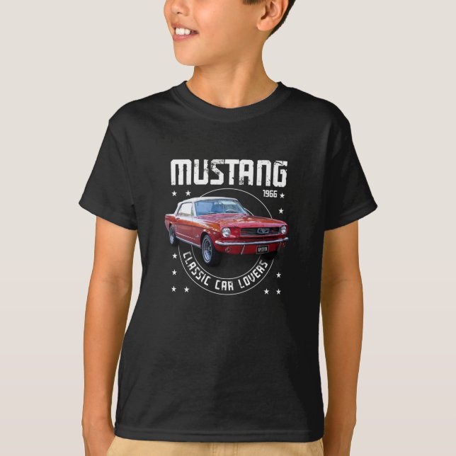 T-shirt Mustang 1966 (Devant)
