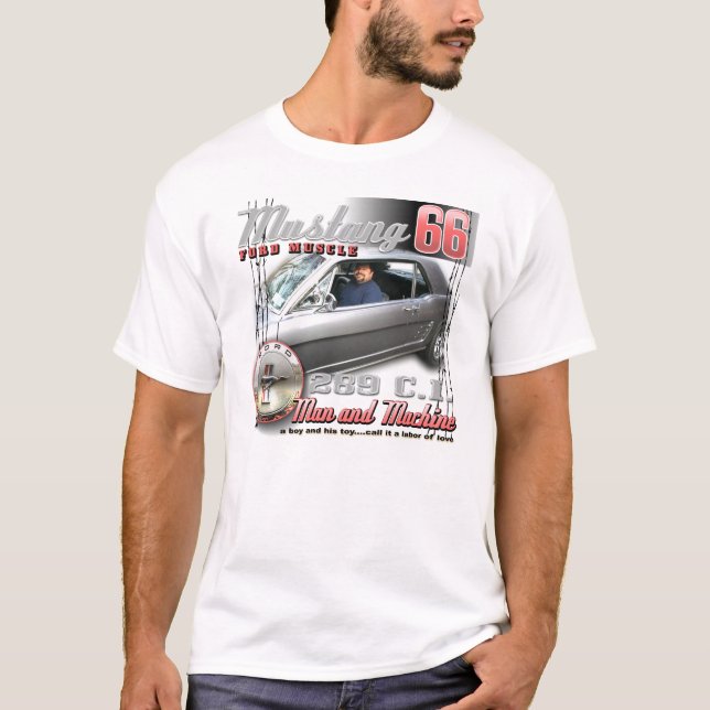 T-shirt mustang de Keith (Devant)