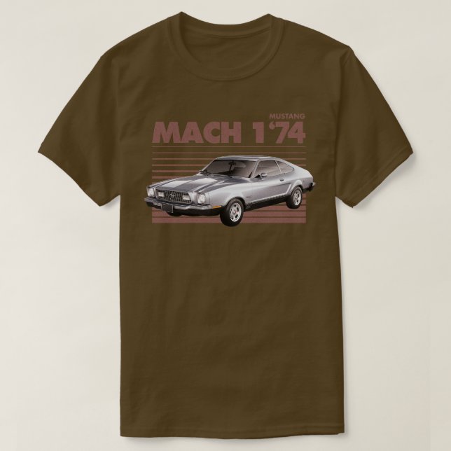 T-SHIRT MUSTANG MACH 1 1 (Design devant)