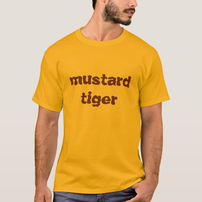 T-shirt mustardtiger (Devant)