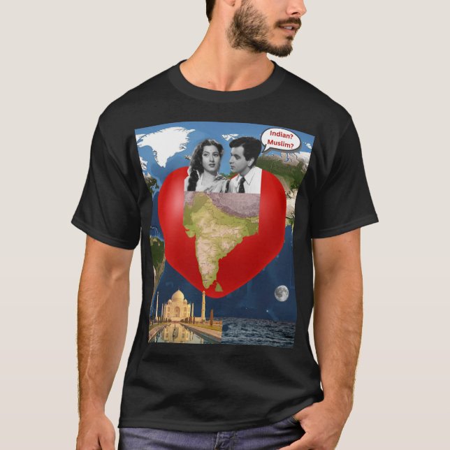 T-shirt Musulman Indien (Devant)