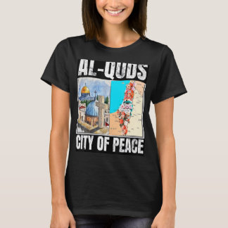 T-shirt Musulmans Avec Chrétiens À Al Quds City Of Peace P