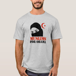 T-SHIRT MUSULMANS POUR OBAMA