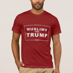 T-SHIRT MUSULMANS POUR TRUMP 2020