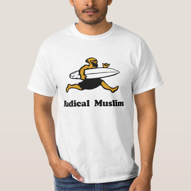 T-shirt Musulmans radicaux (Devant)