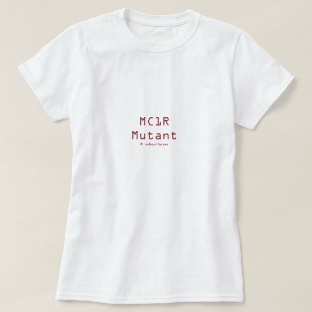 T-shirt Mutant de MC1R (Design devant)