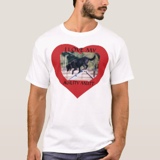T-shirt Mutt d'agilité - Customisé