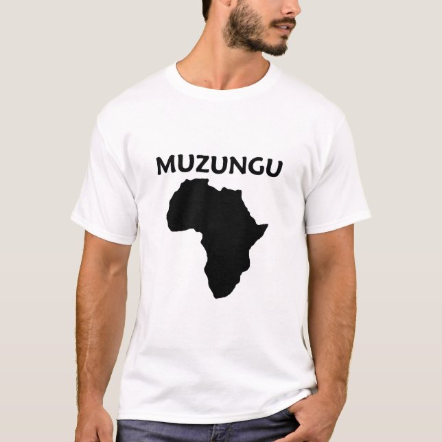 T-shirt muzungu (Devant)