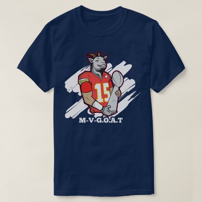 T-shirt MVGOAT Mahomes MVP (Design devant)
