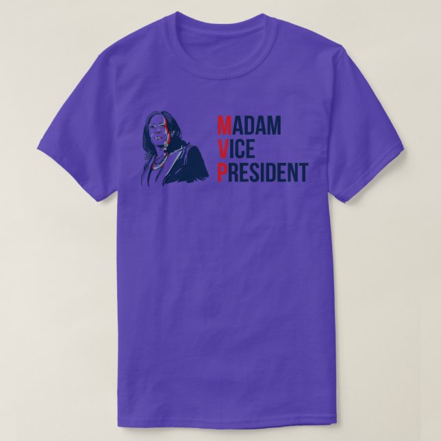T-shirt MVP Kamala Madame Vice IV (Design devant)