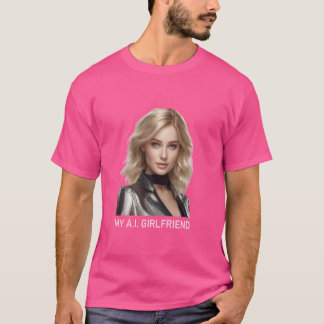T-shirt MY A.I. GIRLFRIEND GF - Rencontre, Relations, AI