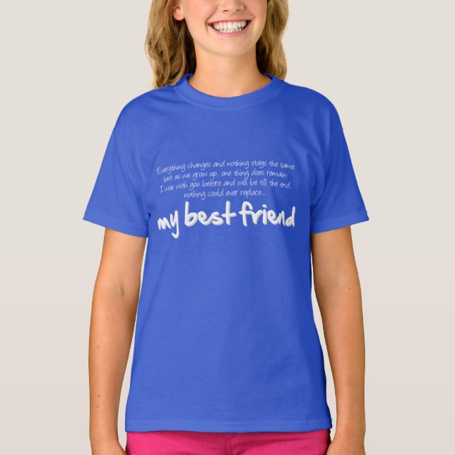 T-shirt My best friend (Devant)