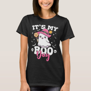 T-shirt My Boo Day mignon Halloween Anniversaire Fille Fan
