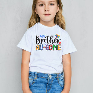 T-shirt My Brother is AU-SOME, Autism Awareness