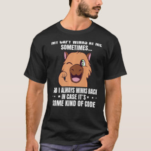T-shirt My Capy treint parfois Funny Capybara Capib