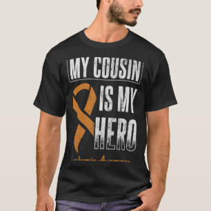 T-shirt My Cousin My Hero Leukemia Cancer Leukemia Lauréat
