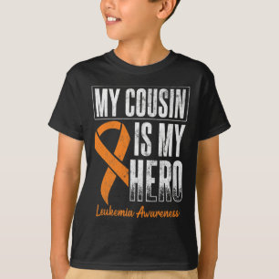 T-shirt My Cousin My Hero Leukemia Cancer Leukemia Lauréat