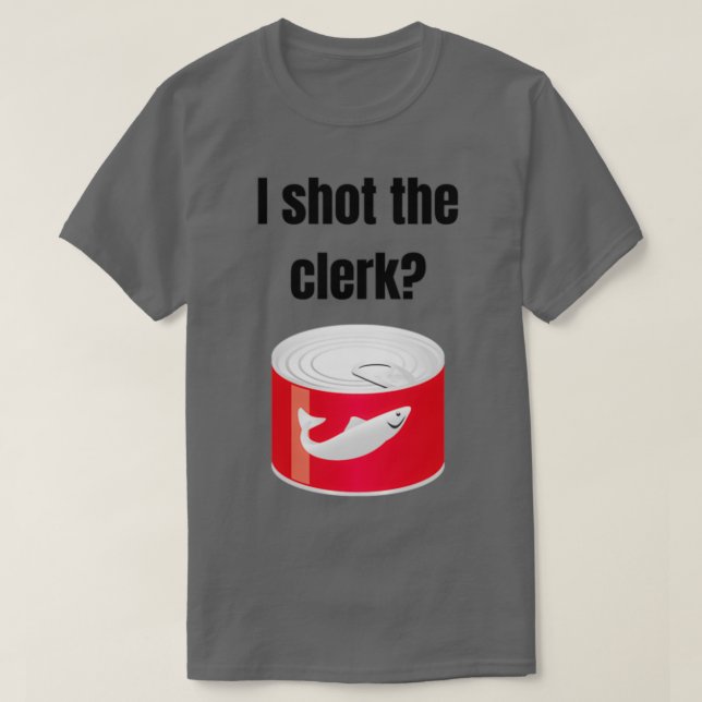 T-shirt My Cousin VinnyI shot the clerk (Design devant)