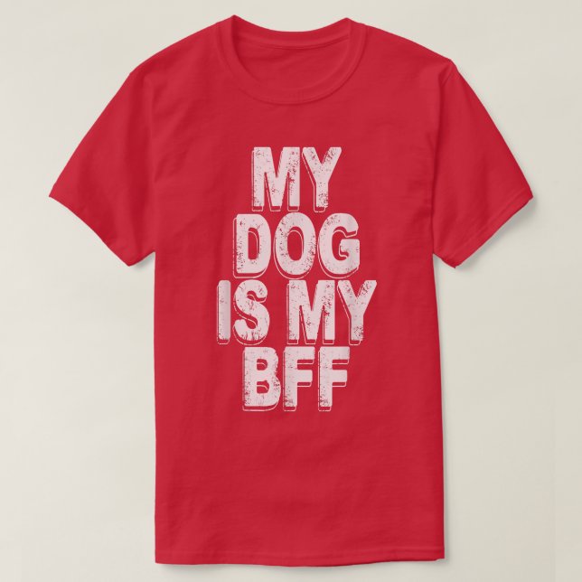 T-shirt my dog (Design devant)