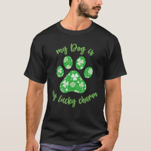 T-shirt My Dog Is My Lucky Charm Green St Patrick's 2022