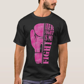 T-shirt My Fight Breast Cancer Awareness Fami
