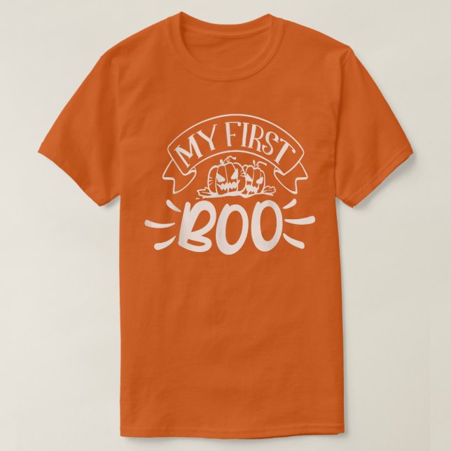 T-shirt My First Boo  (Design devant)
