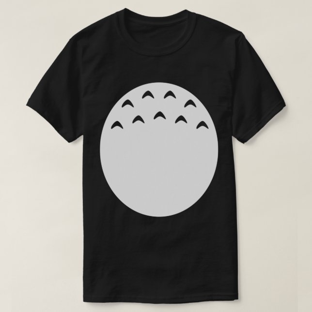 T-shirt My Fluffy Forest Spirit Belly   (Design devant)