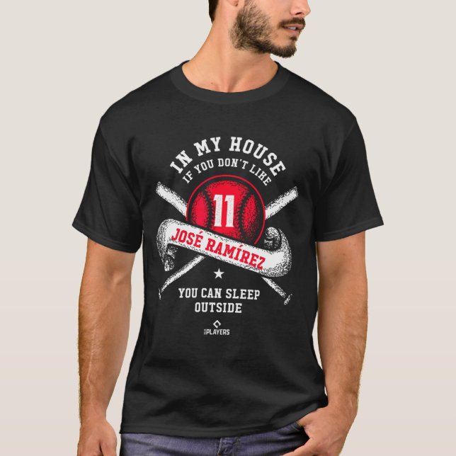 T-shirt My Funny House Jose Ramirez Mlbpa Mlb (Devant)