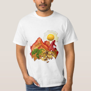 T-shirt My Ketchup Gone Squatchin pour Bacon Mountain