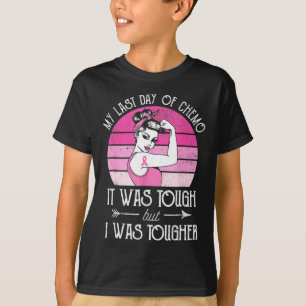 T-shirt My Last Day of Chemo Breast Cancer Chimiotherapy S
