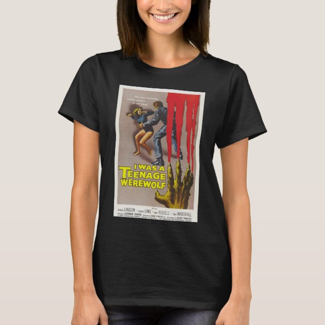 T-shirt "My Life as a Teenage Werewolf" Chemise de cinéma  (Devant)